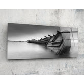 Shipwreck Glass Wall Art (36"x14").